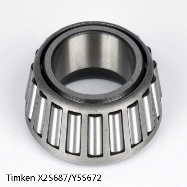 X2S687/Y5S672 Timken Tapered Roller Bearings