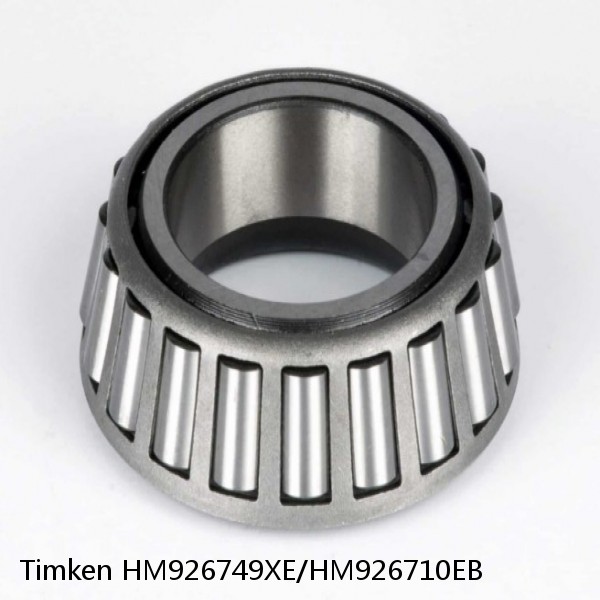 HM926749XE/HM926710EB Timken Tapered Roller Bearings