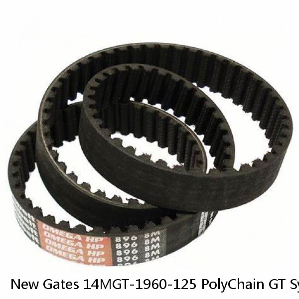 New Gates 14MGT-1960-125 PolyChain GT Synchronous Belt - Ships FREE BE103