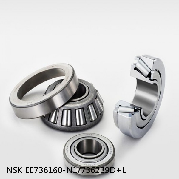 EE736160-N1/736239D+L NSK Tapered roller bearing #1 image