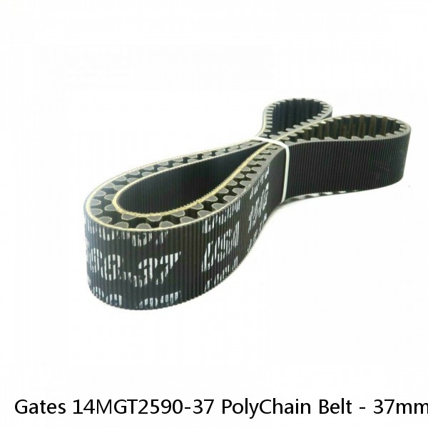 Gates 14MGT2590-37 PolyChain Belt - 37mm W - 14mm Pitch- 185 Teeth #1 image