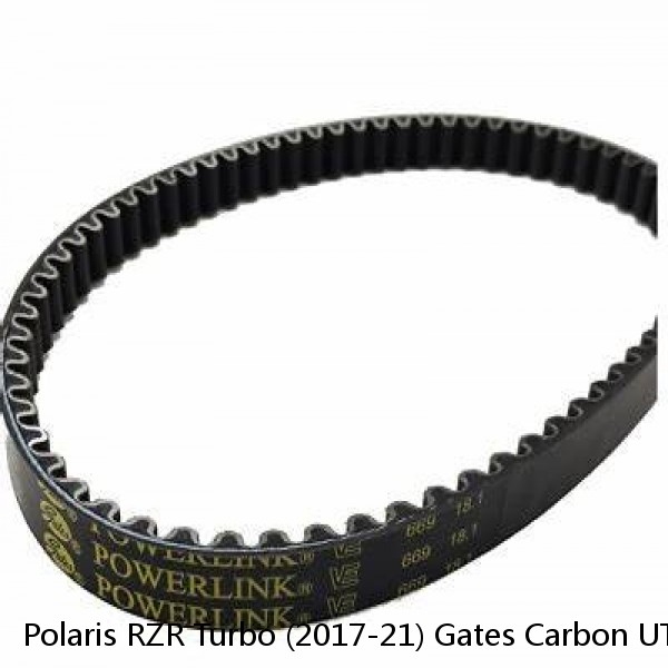 Polaris RZR Turbo (2017-21) Gates Carbon UTV Drive Belt - 50C4289 (3211202) #1 image